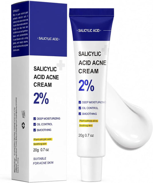 Cremă cu Acid Salicilic pentru Acnee