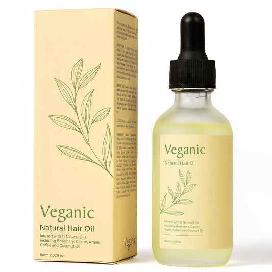 Ser pentru Creșterea Părului cu Ulei de Rozmarin și Argan – Formula Naturală pentru Păr Mai Des și Mai Puternic