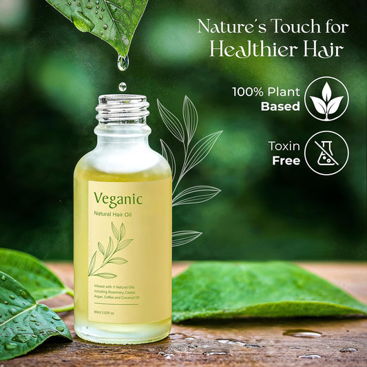 Ser pentru Creșterea Părului cu Ulei de Rozmarin și Argan – Formula Naturală pentru Păr Mai Des și Mai Puternic