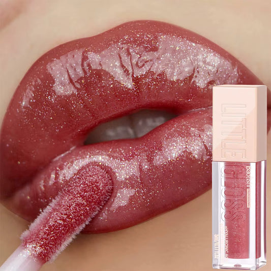 Gloss de Buze Hidratant cu Acid Hialuronic – Efect de Volum și Strălucire Naturală